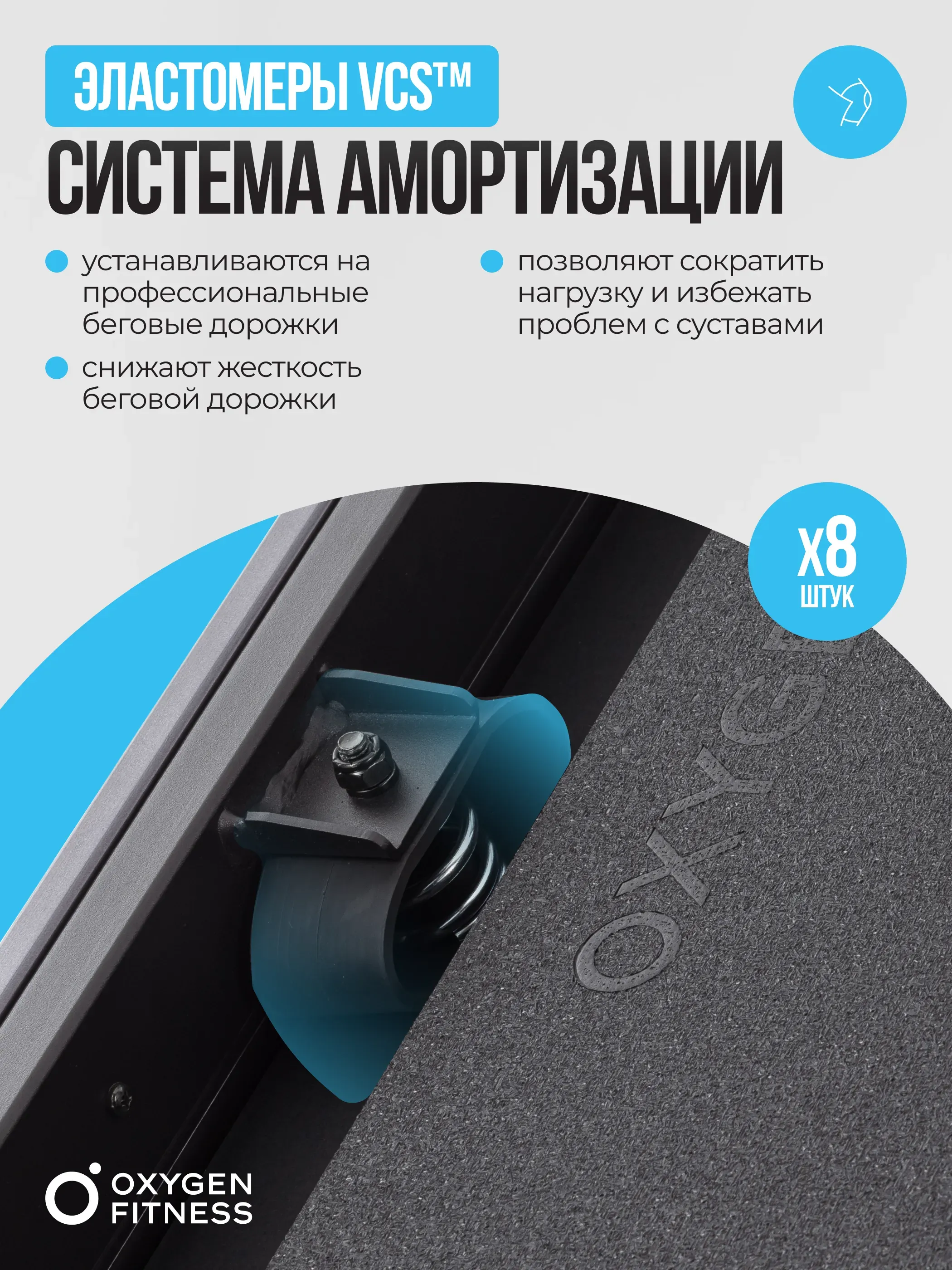 Беговая дорожка полукоммерческая OXYGEN FITNESS PALLADIUM LCD PRO