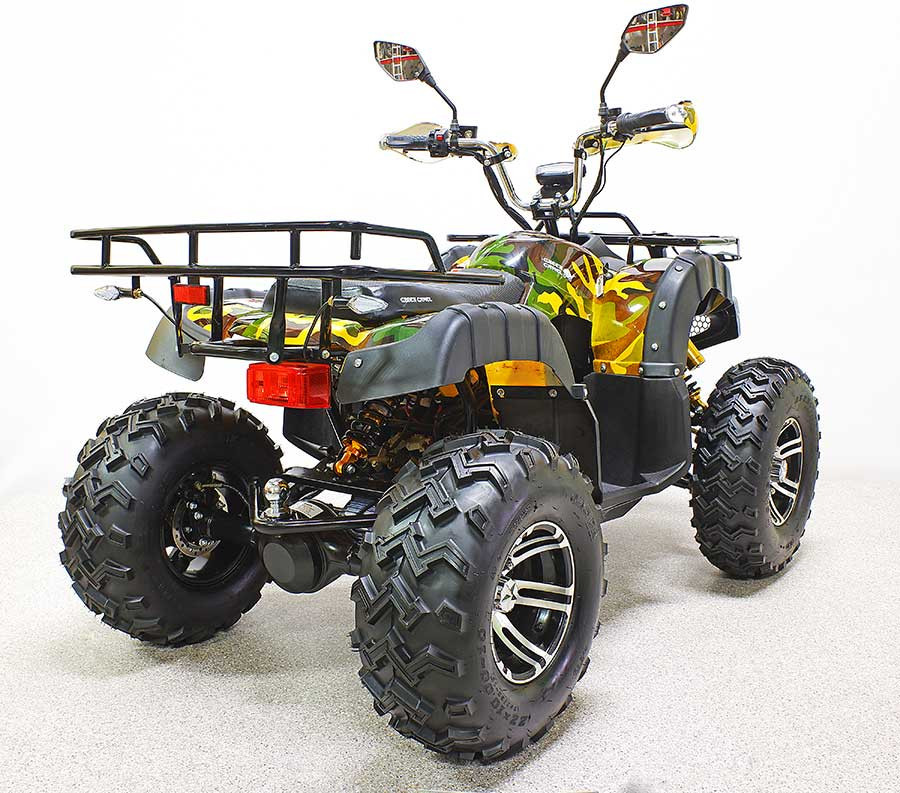 Квадроцикл GreenCamel Сахара AWD 4x4 (60V52Ah 2x2kW R10 alum)