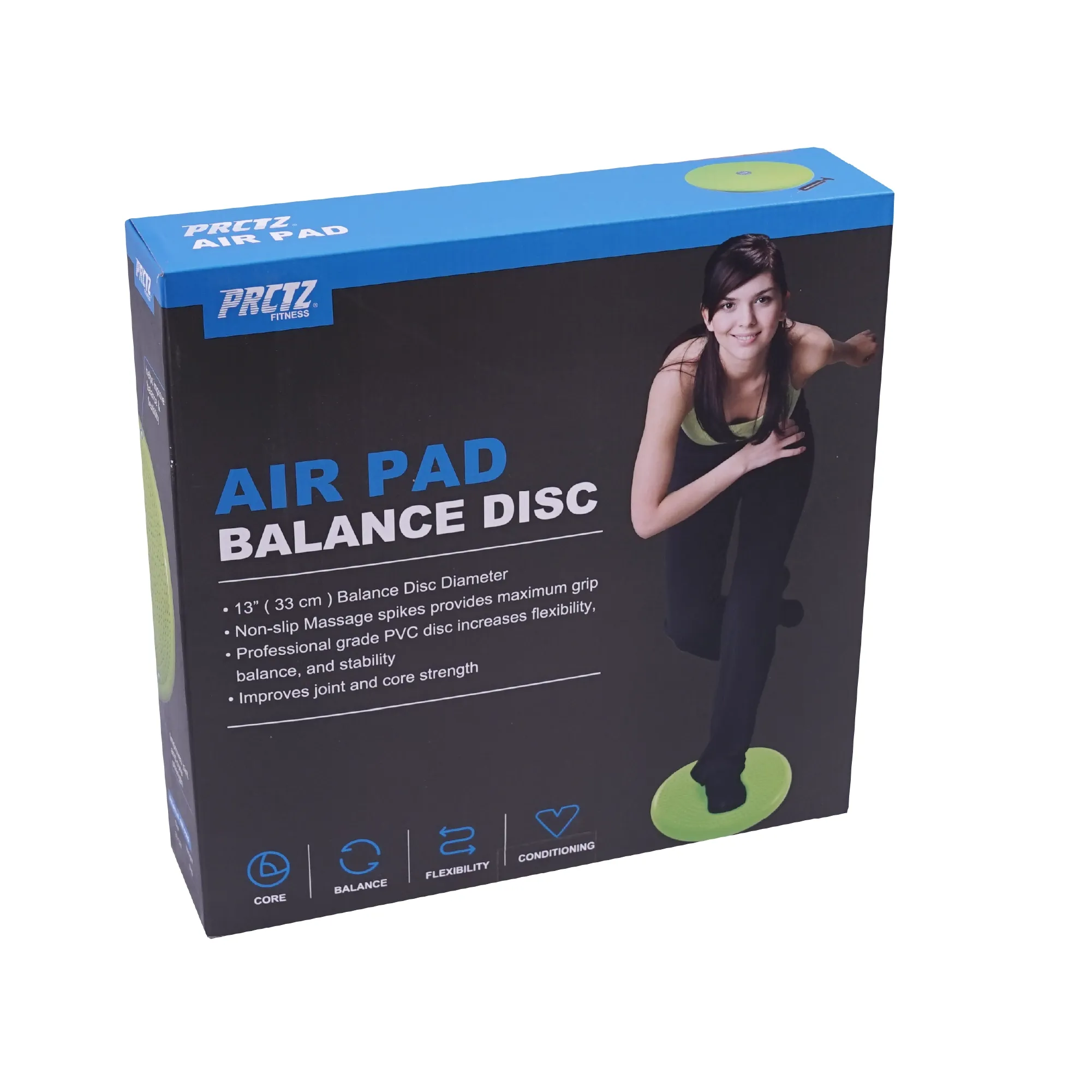 Диск балансировочный массажный PRCTZ AIR PAD BALANCE DISC, 33см.