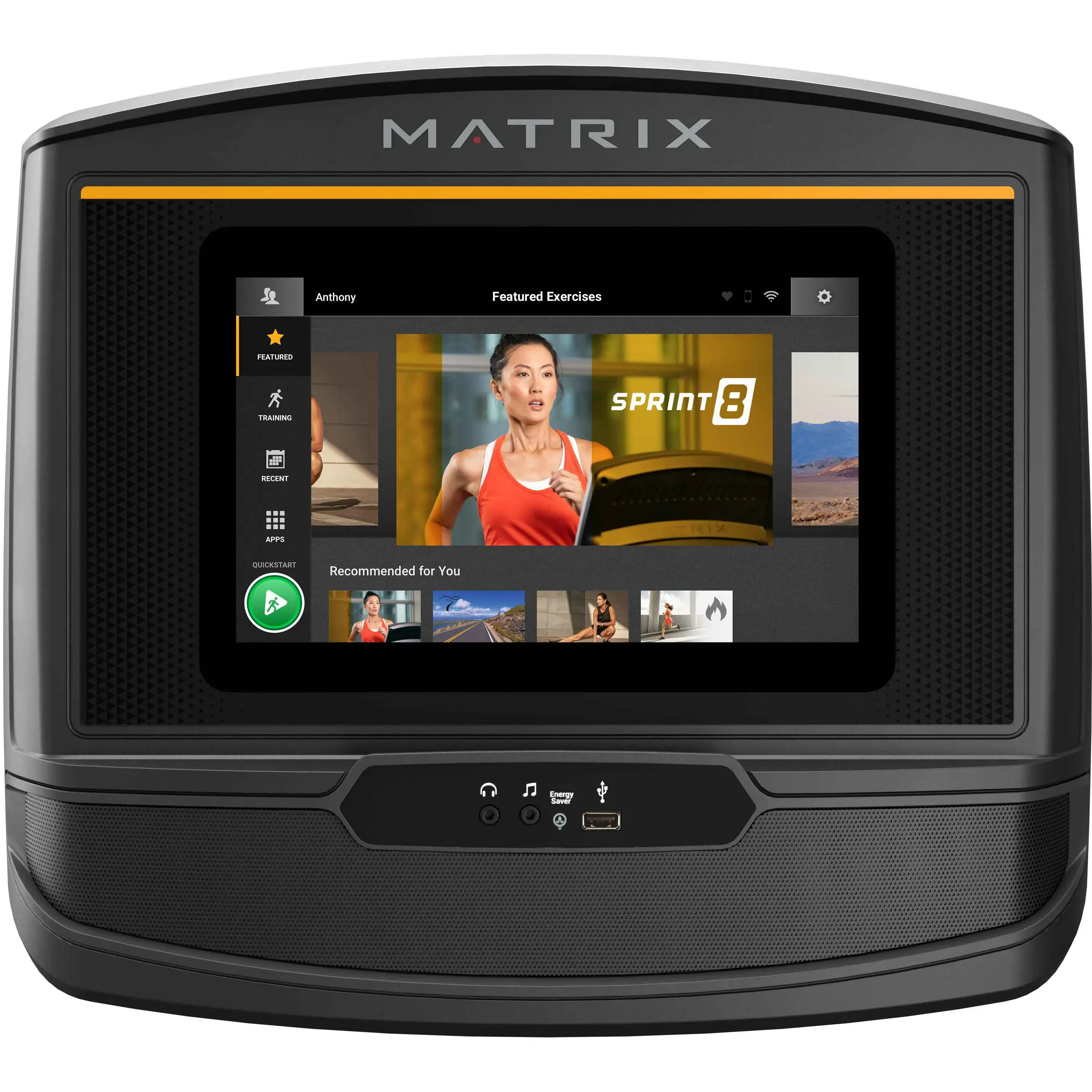 Эллиптический эргометр домашний MATRIX A50XER