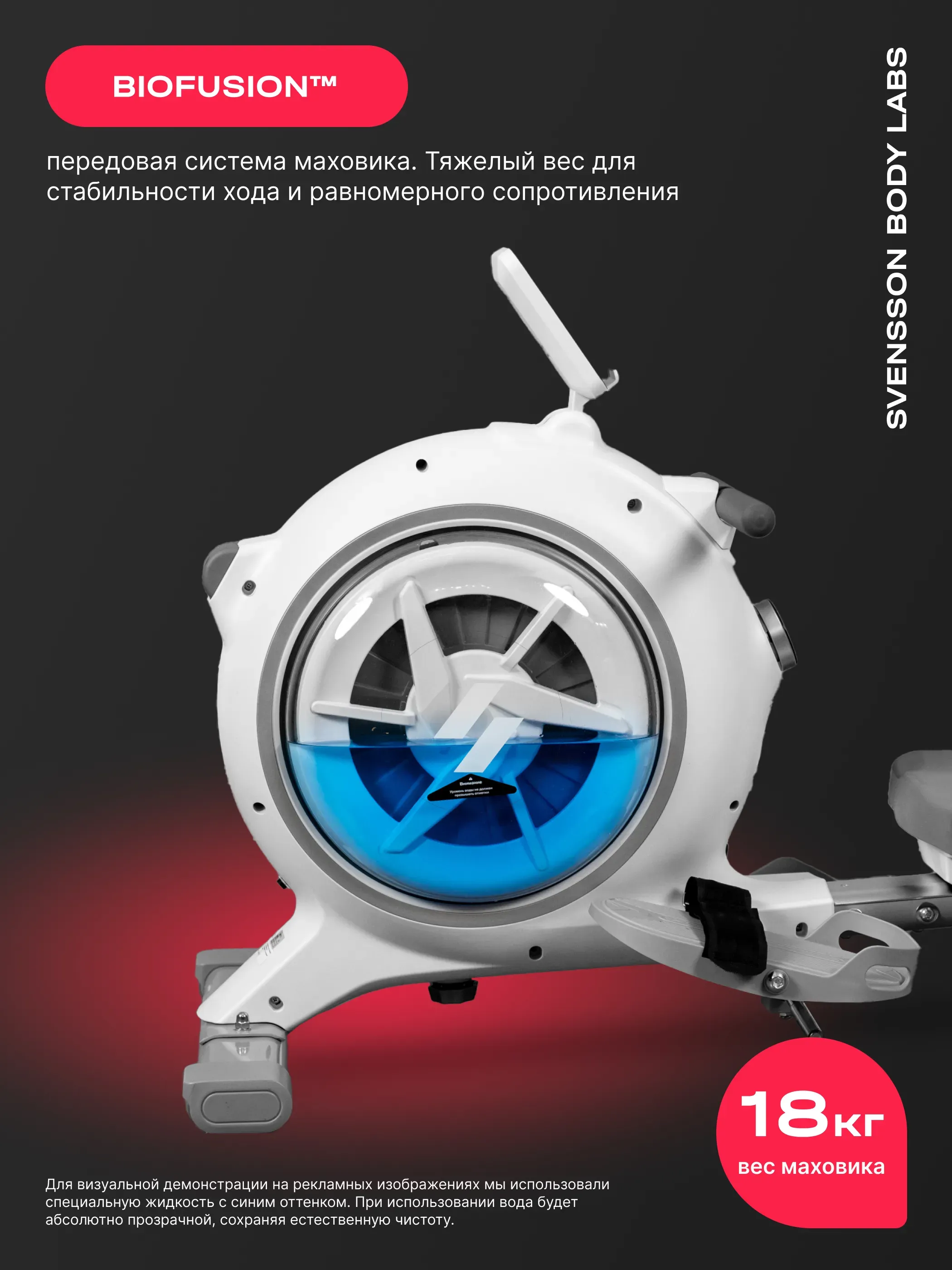 Гребной тренажер домашний SVENSSON BODY LABS WHEELO