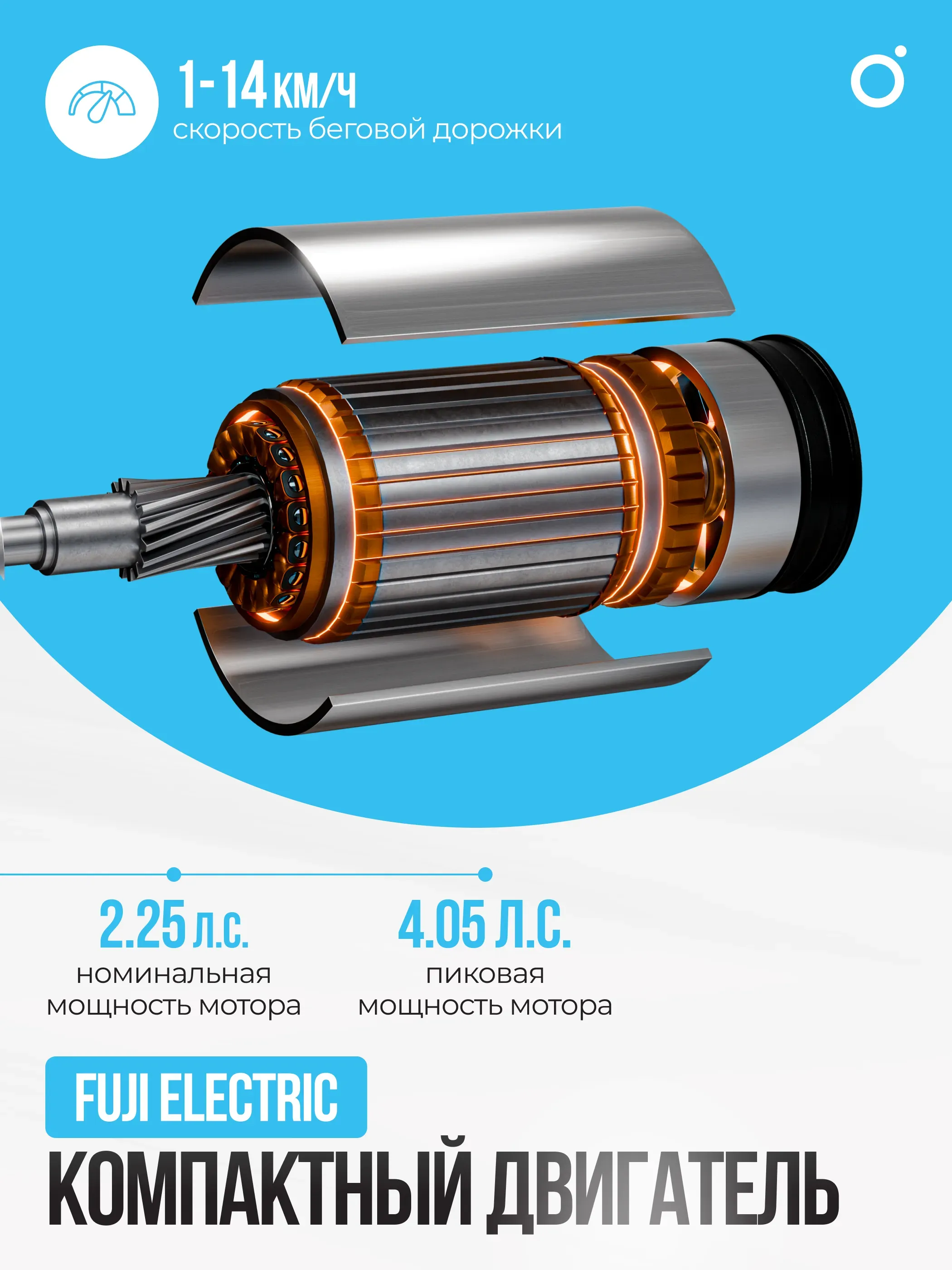 Беговая дорожка домашняя OXYGEN FITNESS M-CONCEPT SPORT (WHITE)