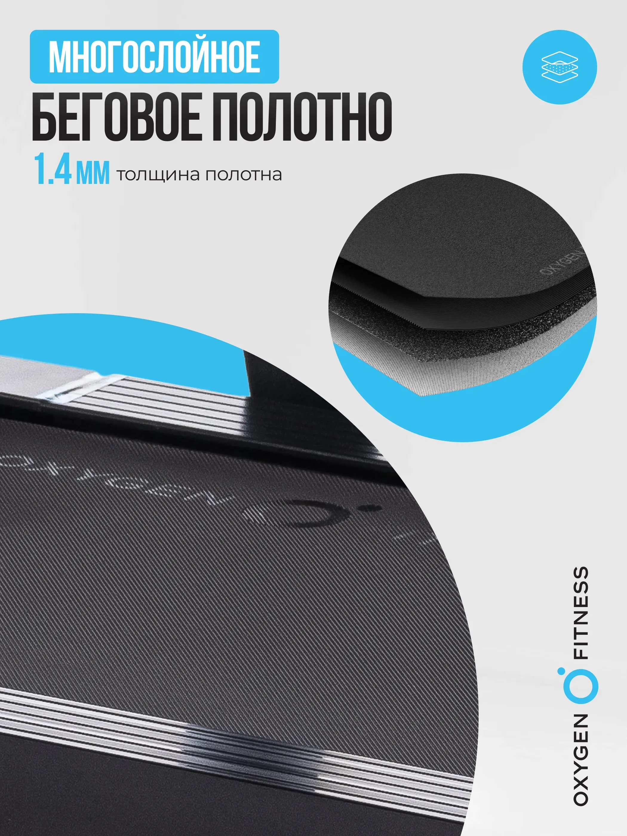 Беговая дорожка домашняя OXYGEN FITNESS SCANDIUM A