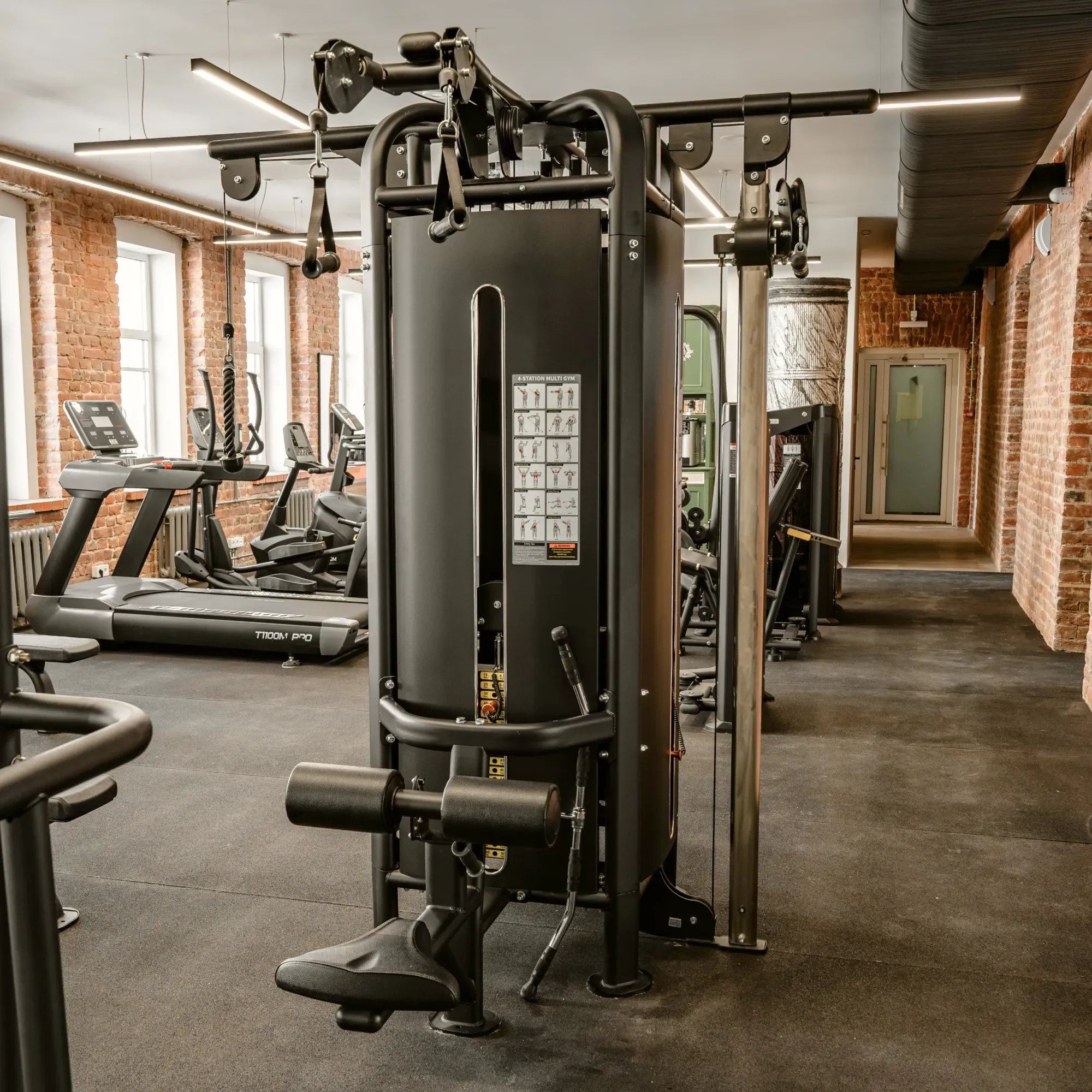 Мультистанция 4-ех позиционная профессиональная BRONZE GYM MS-1005