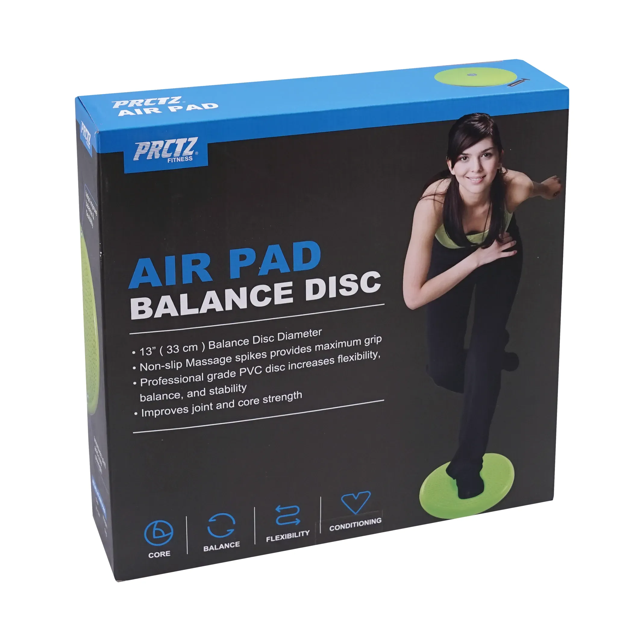 Диск балансировочный массажный PRCTZ AIR PAD BALANCE DISC, 33см.