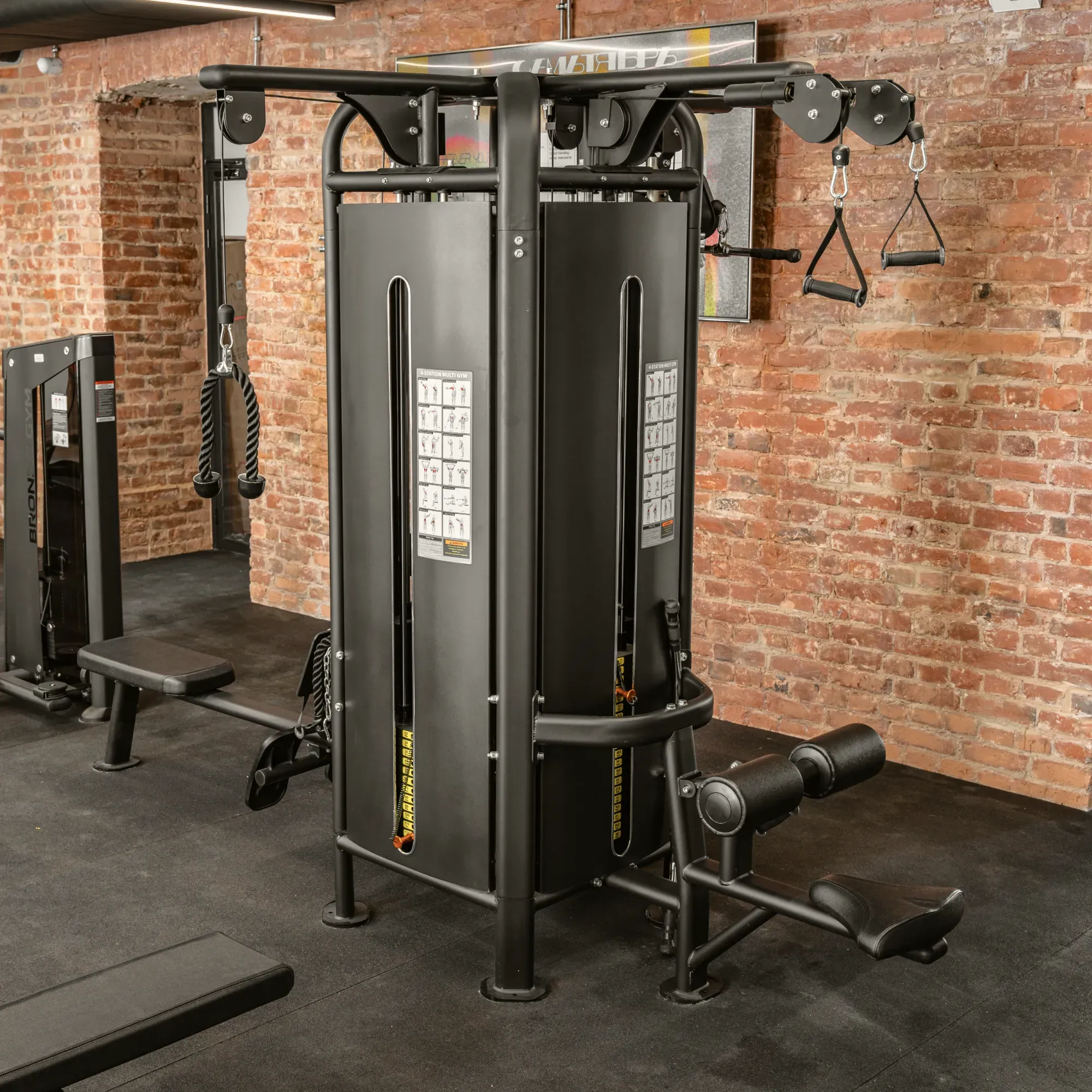 Мультистанция 4-ех позиционная профессиональная BRONZE GYM MS-1005